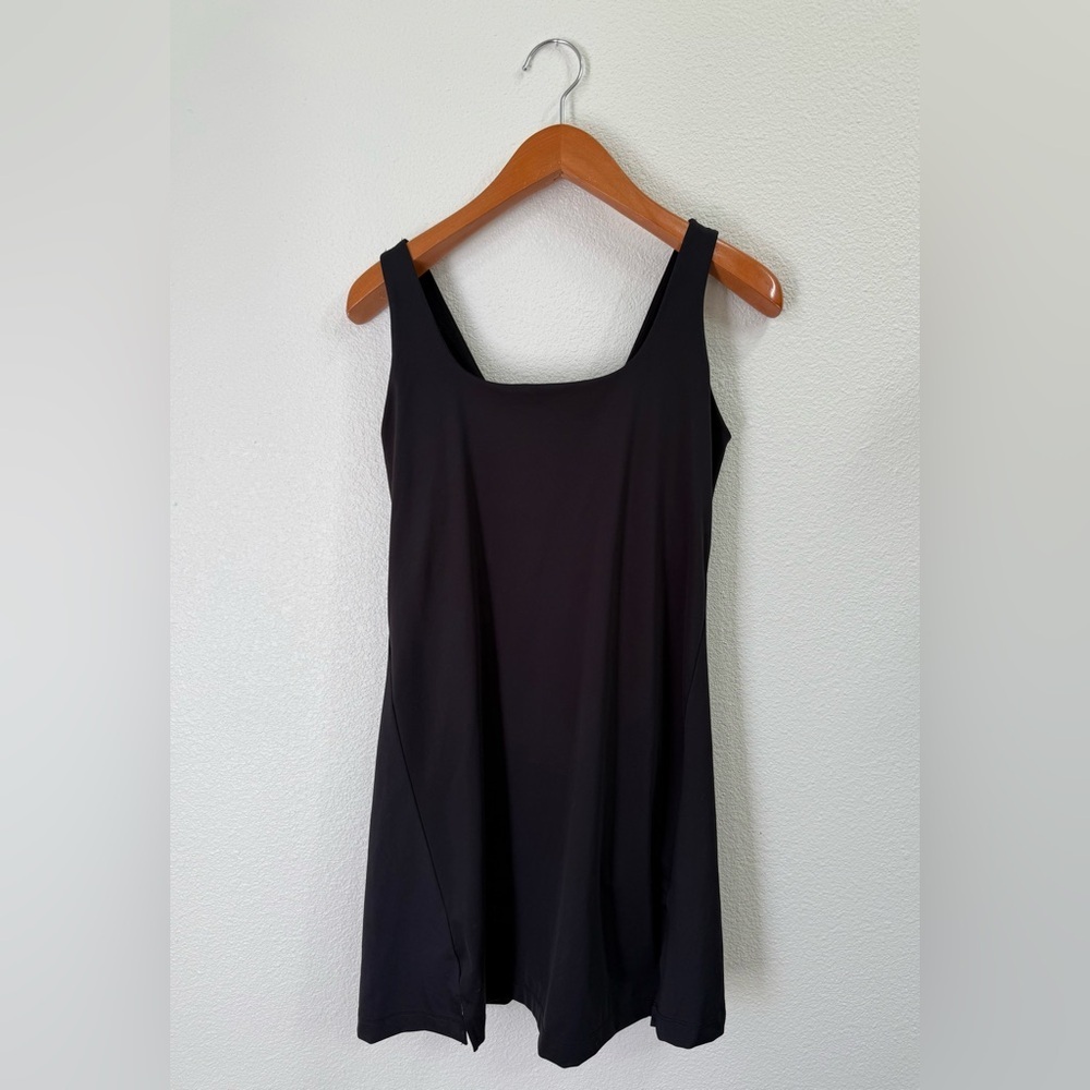 Old Navy Active Power Soft Black Tennis Built In Bra Mini Dress Size Medium - Picture 4 of 8